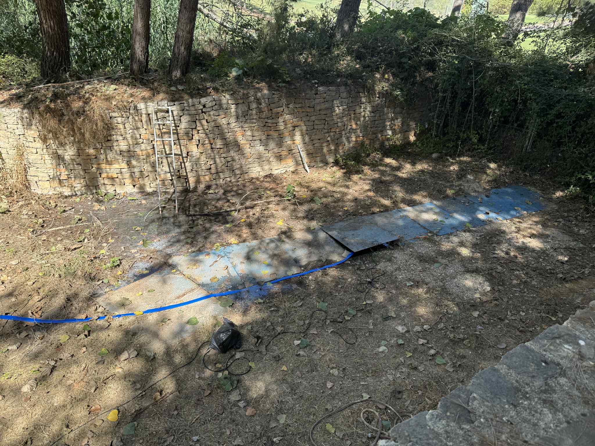 EDAR obstruido - Detalle de sedimentación